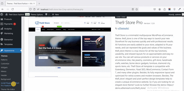 The9 Store eCommerce theme